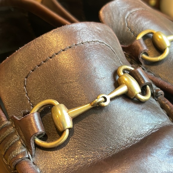 Gucci Horsebit Driving Loafers in Brown Leather - Picture 10 of 16